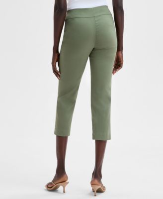 Women's Cropped Pull-On Pants, Exclusively at Macy's