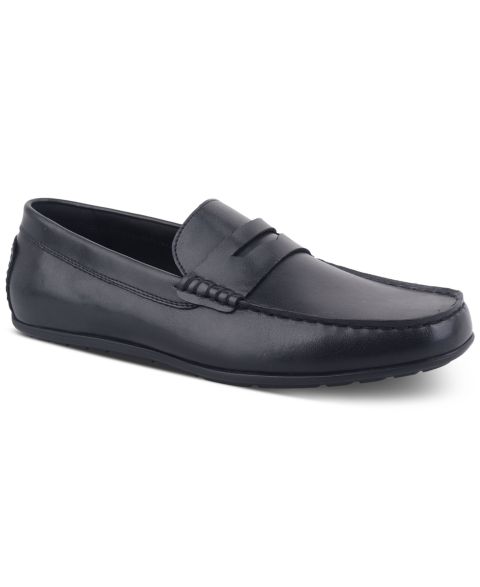 Мужские туфли Alfani Slip-On Penny Driving, цвет: Чёрный