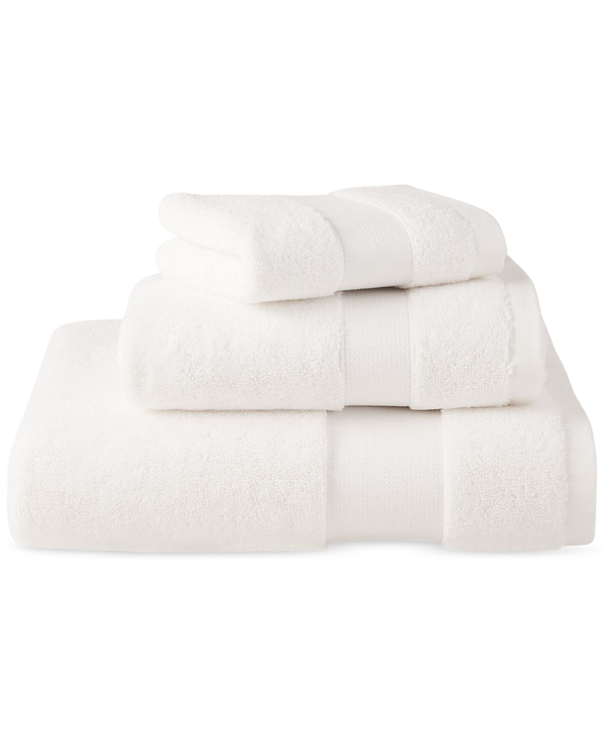 Ralph Lauren Watson Cotton Bath Sheet, 35" X 66" In White