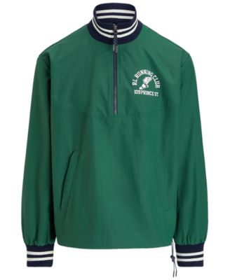 Polo by Ralph Lauren ダークグリーン ジャンパー Polo Ralph Lauren Men's Ripstop Quarter-Zip Graphic Jacket