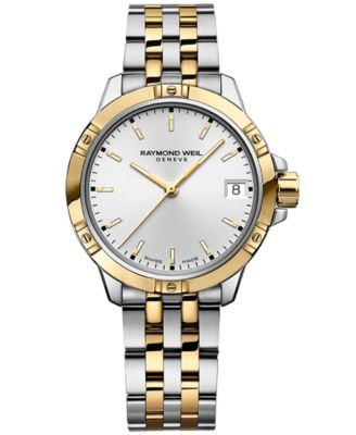 Raymond Weil - Women's Swiss Tango Quartz Two-Tone Stainless Steel Bracelet Watch 30mm