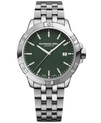 Raymond Weil - Men's Swiss Tango Quartz Stainless Steel Bracelet Watch 41mm