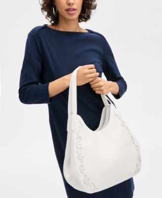 Style & Co Whip-Stitch Soft 4-Poster Tote, Exclusively at