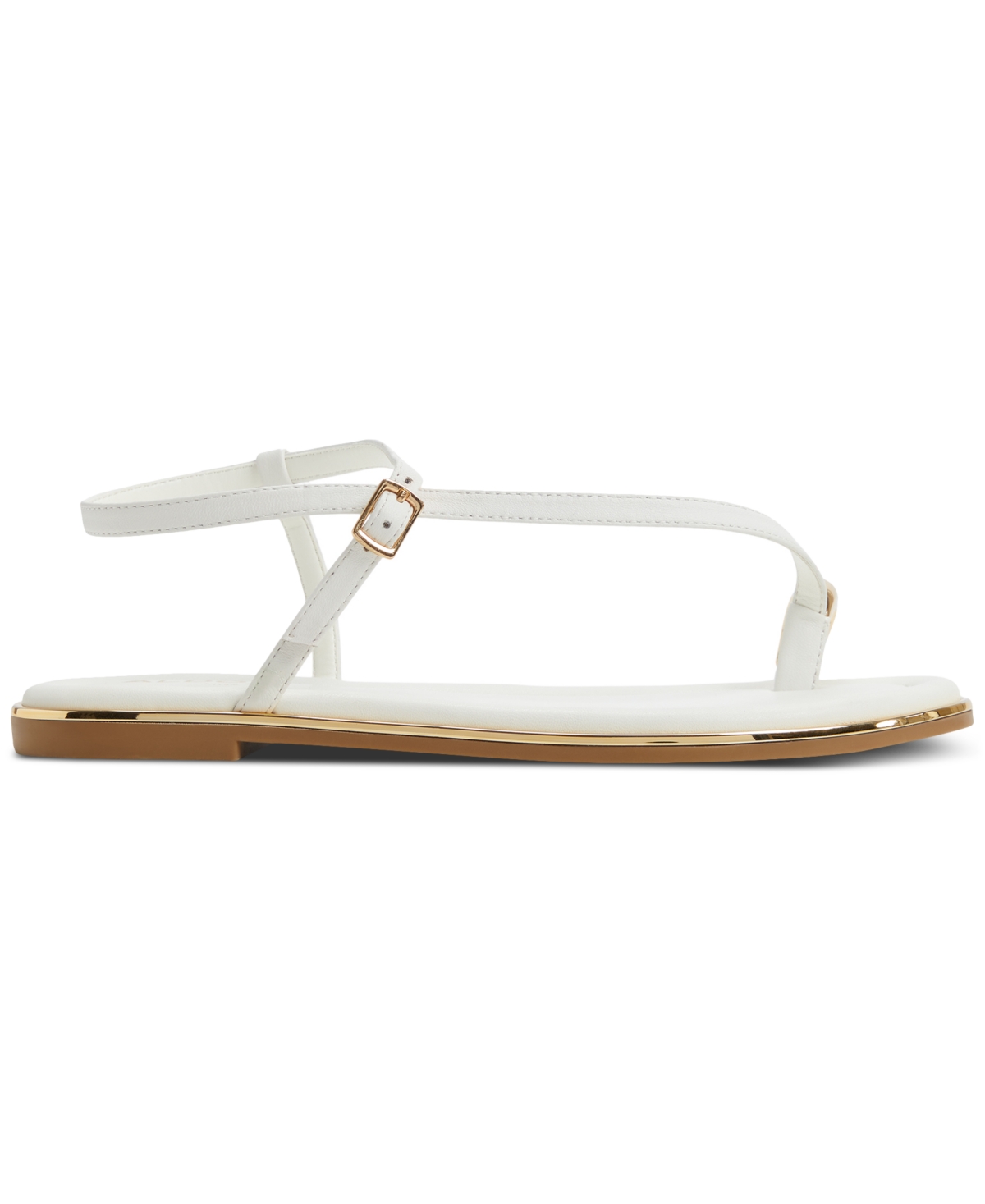 Aldo Jomali Ankle Strap Sandal In White