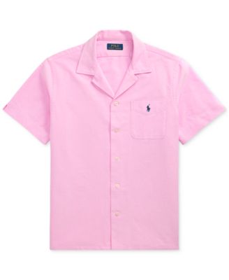 Men's Classic-Fit Oxford Camp Shirt