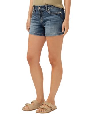 Women's Elyse Curvy-Fit Denim Shorts