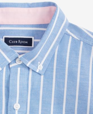 Men's Champ Stripe Oxford Long-Sleeve Shirt, Exclusively at Macy's