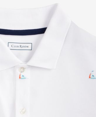 Men's Sail Boat Pique Polo Shirt, Exclusively at Macy's