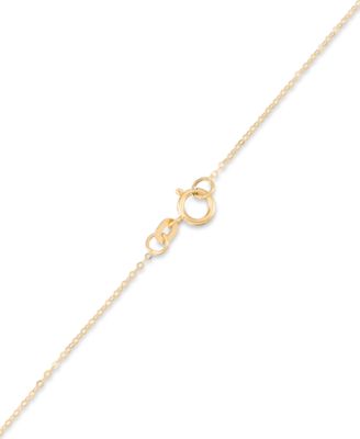 Mami Pendant Necklace in 10k Yellow Gold, 18"