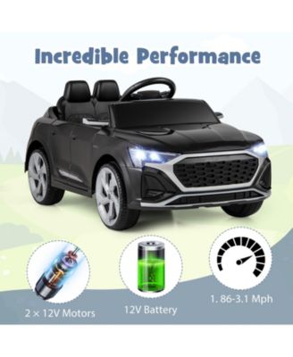 12V Kids Ride on Car Licensed Audi SQ8 with Remote Control and 3 Speeds