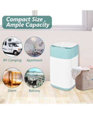 8lbs Portable Fully Automatic Washing Machine with Drain Pump