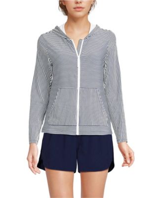 Women's SunShade UPF 50 Hooded Zip Front Rash Guard