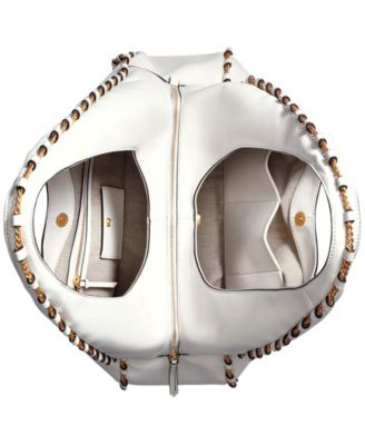 Batiste Triple Compartment Leather Shoulder Bag