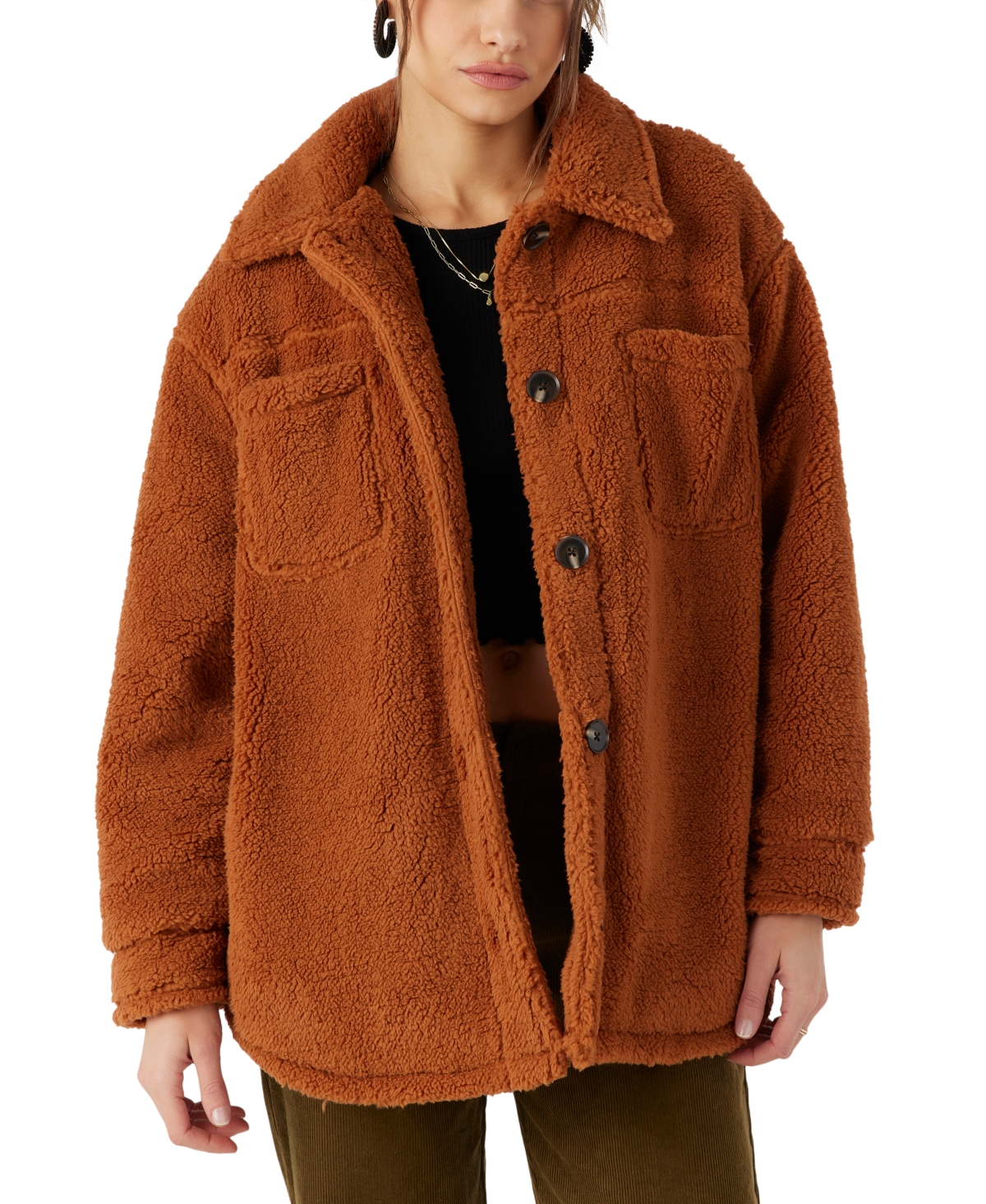 Juniors' Heath Sherpa Jacket - Sierra