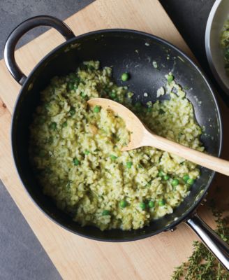 Professional Hard-Anodized Nonstick 4-Qt. Saucier Saucepan