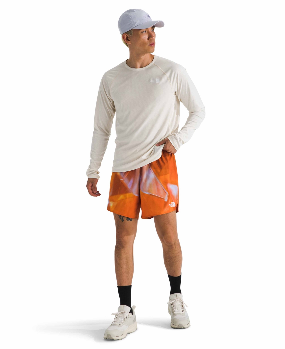 THE NORTH FACE MEN'S SUNRISER LONG SLEEVE SWEATSHIRT 