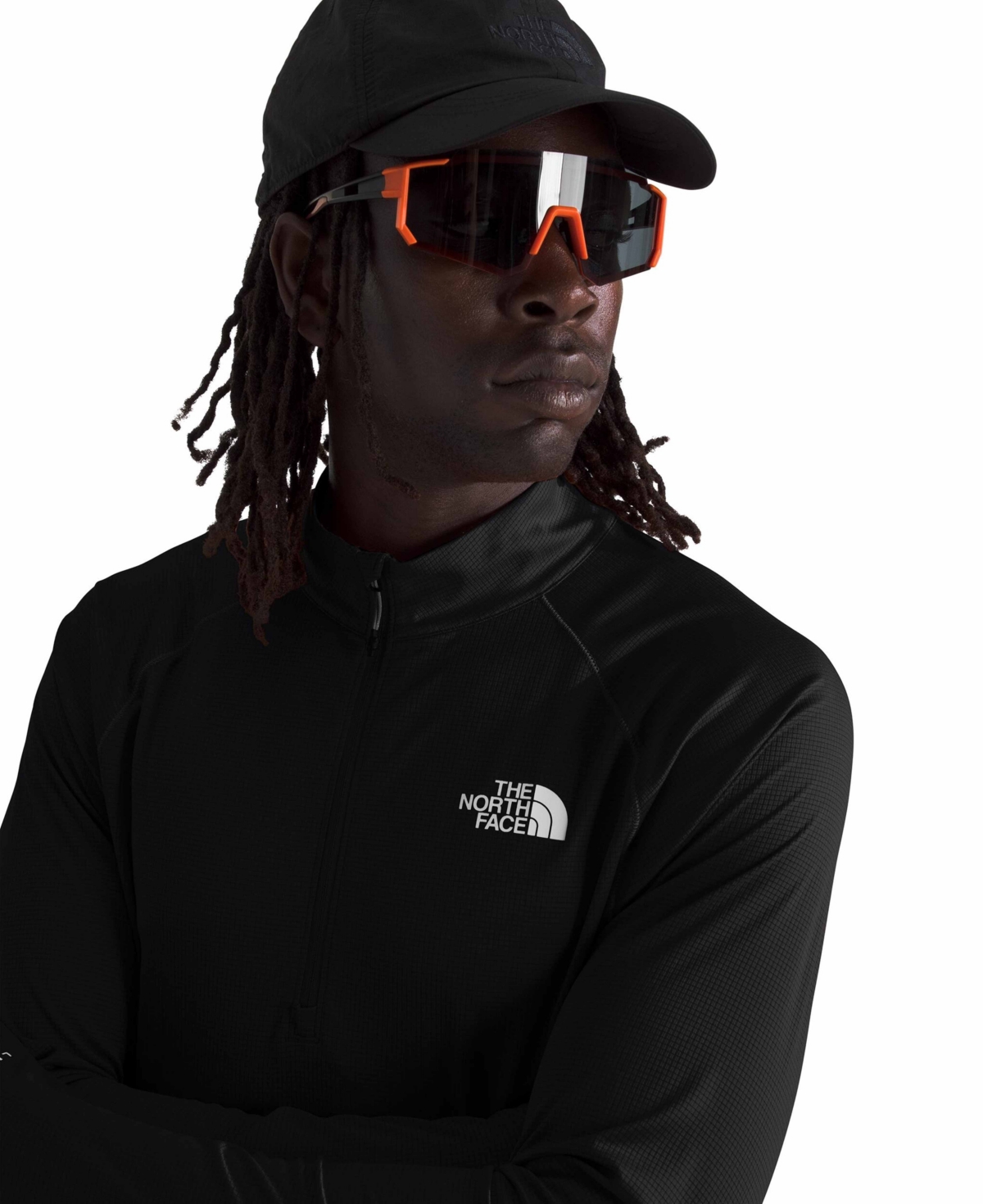 THE NORTH FACE MEN'S SUNRISER Â¼ ZIP SWEATSHIRT 