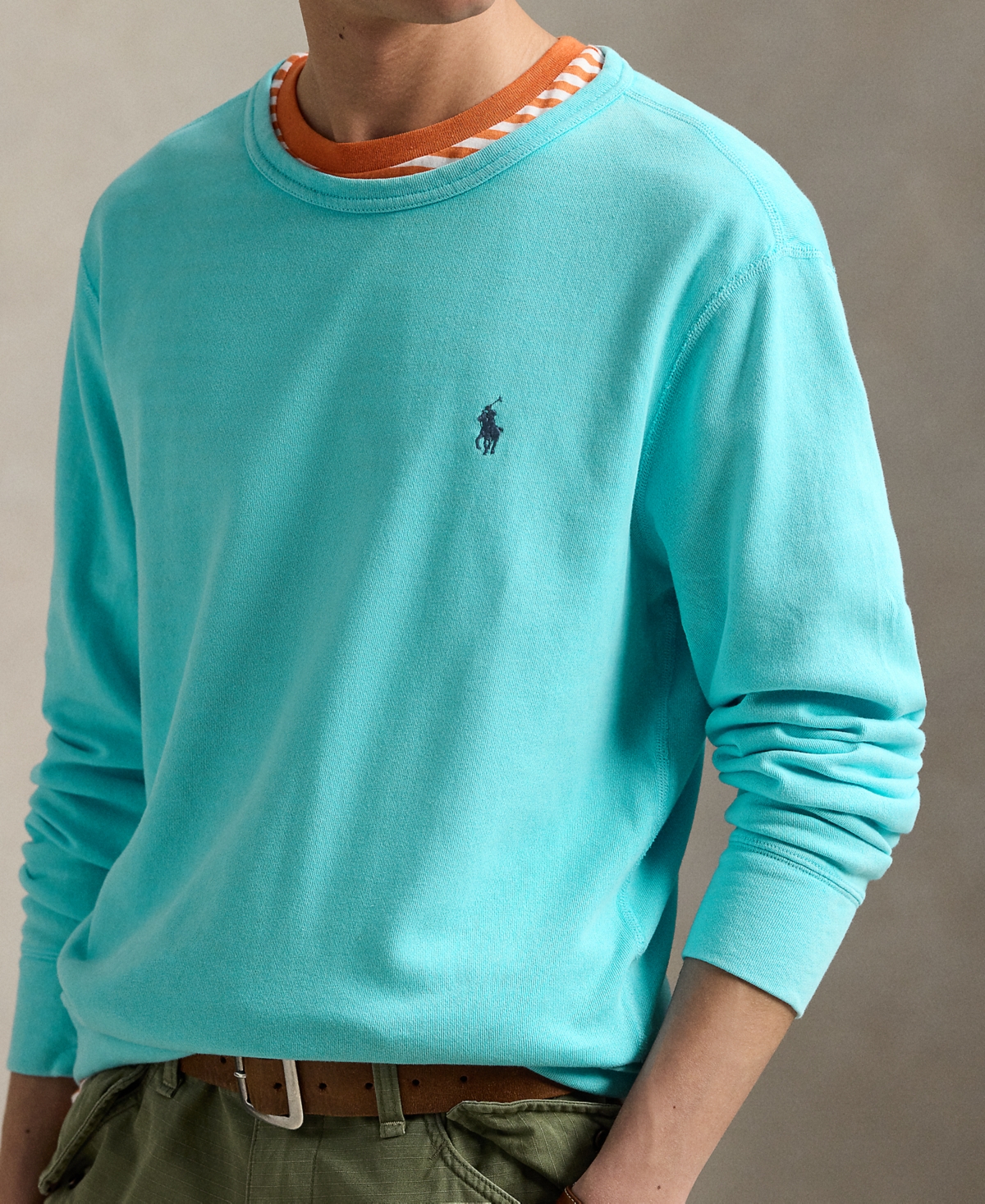 Polo Ralph Lauren Men's Cotton Terry Crewneck Sweatshirt