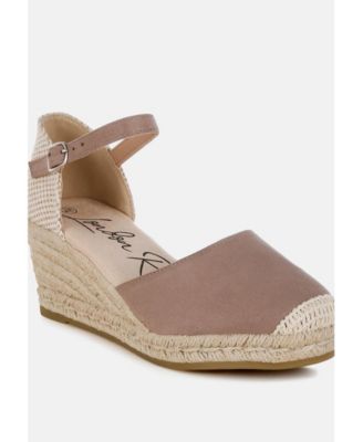 Womens Paryor Microfiber Espadrilles Sandals