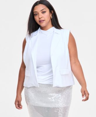 Bar III - Trendy Plus Size Cropped Vest