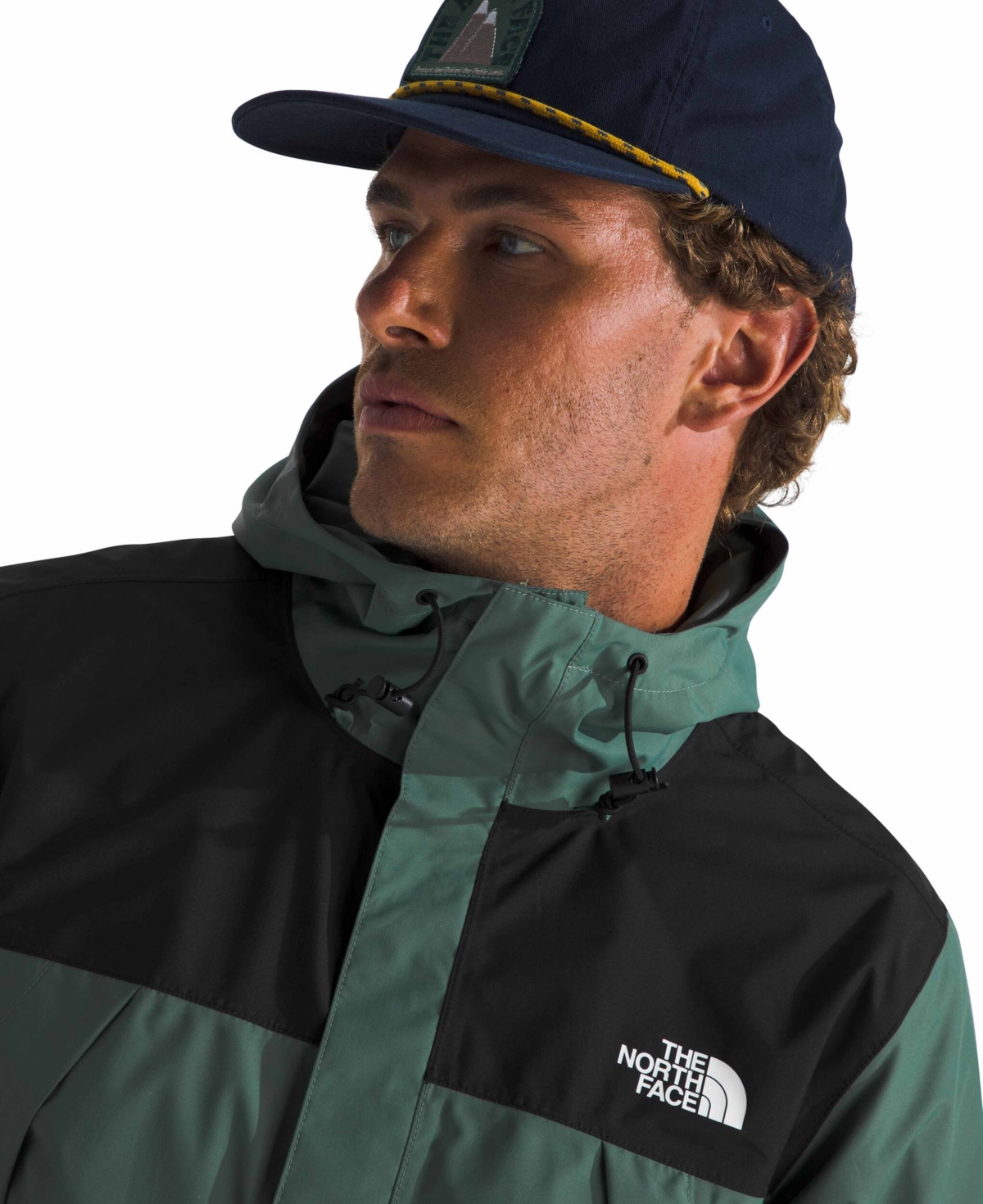 The North Face Men's Waterproof Antora Jacket In Green