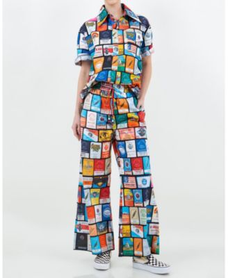 Women's Grateful Dead Backstage Pass Print Short Sleeve Shirt