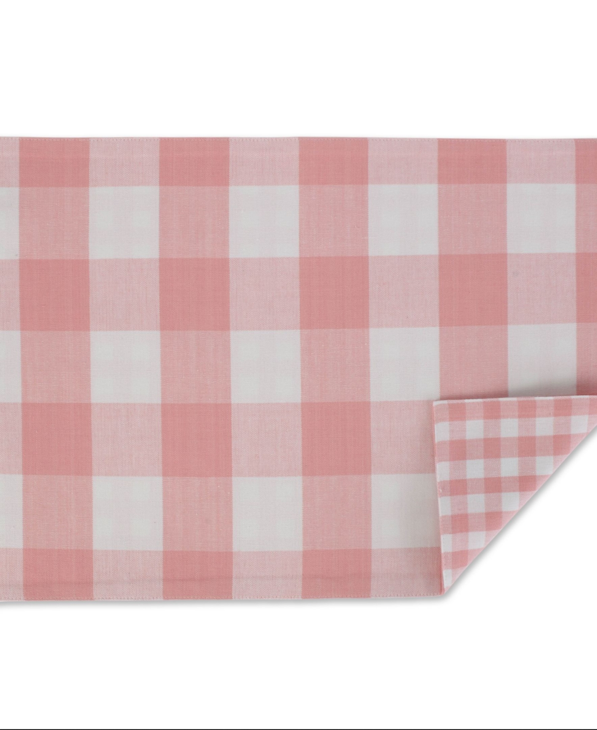 Design Imports Pink Buffalo Check Placemat, Set Of 4 In Pink