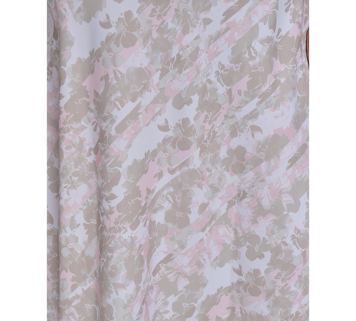 CALVIN KLEIN PLUS SIZE PRINTED FLUTTER-SLEEVE MAXI DRESS 