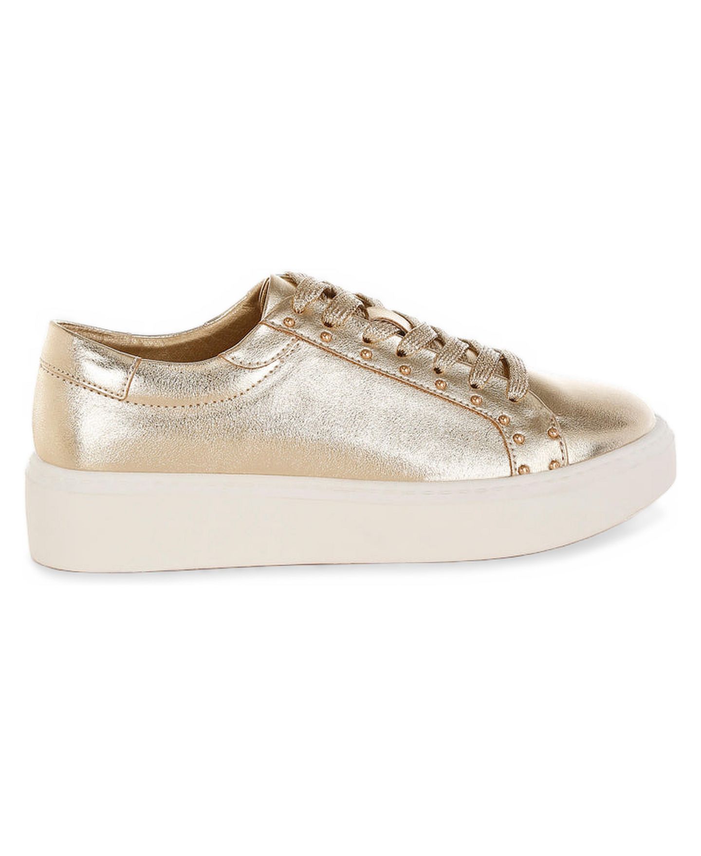 Женские кроссовки Rag & Co Cincinati Metallic Pleather Chunky, цвет: Золотой металлик — фото 3