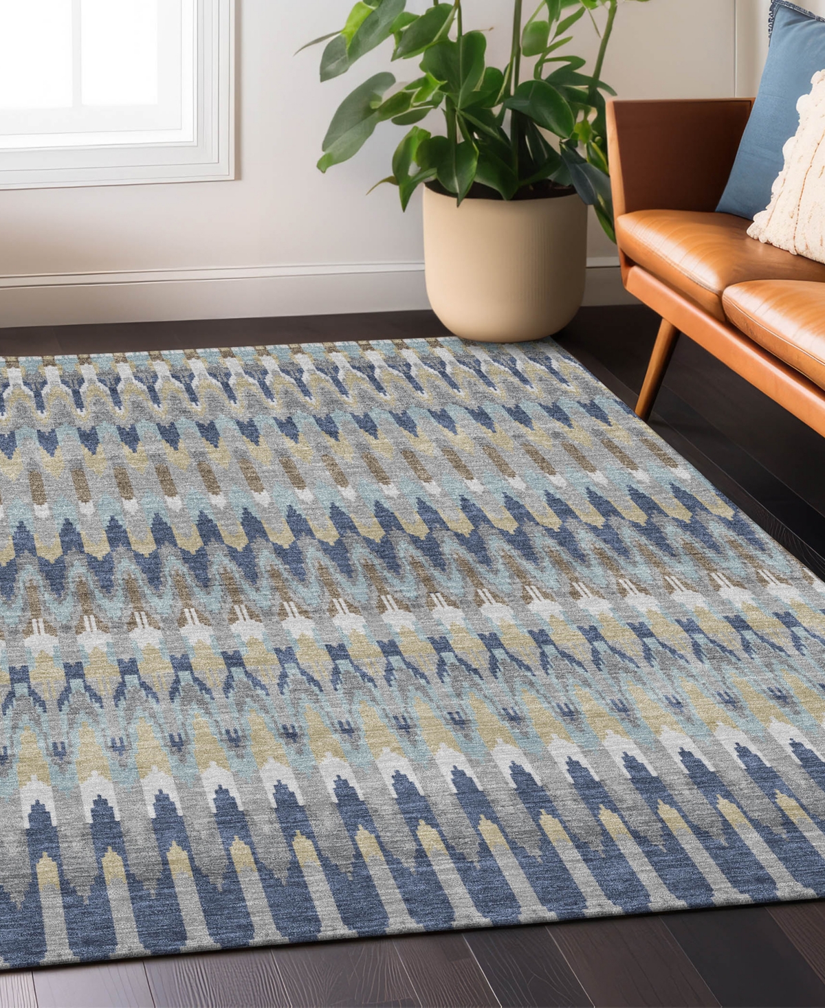 Addison Chantille Acn860 9'x12' Area Rug In Taupe