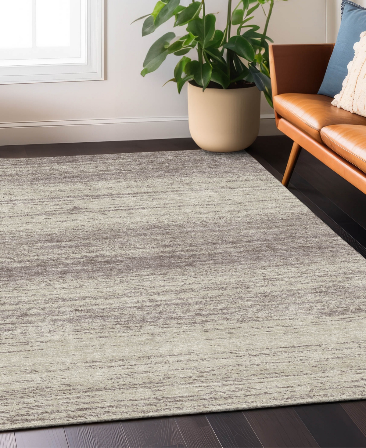 Addison Chantille Acn859 9'x12' Area Rug In Taupe
