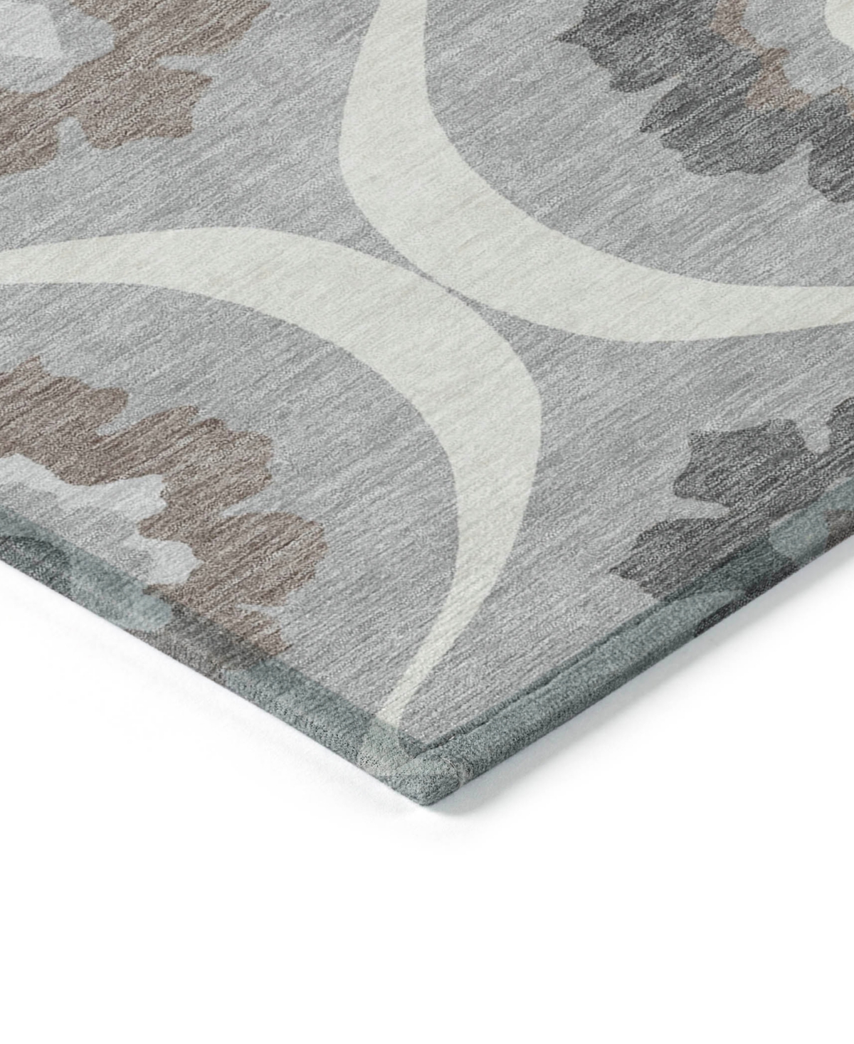 Addison Chantille Acn858 9'x12' Area Rug In Gray