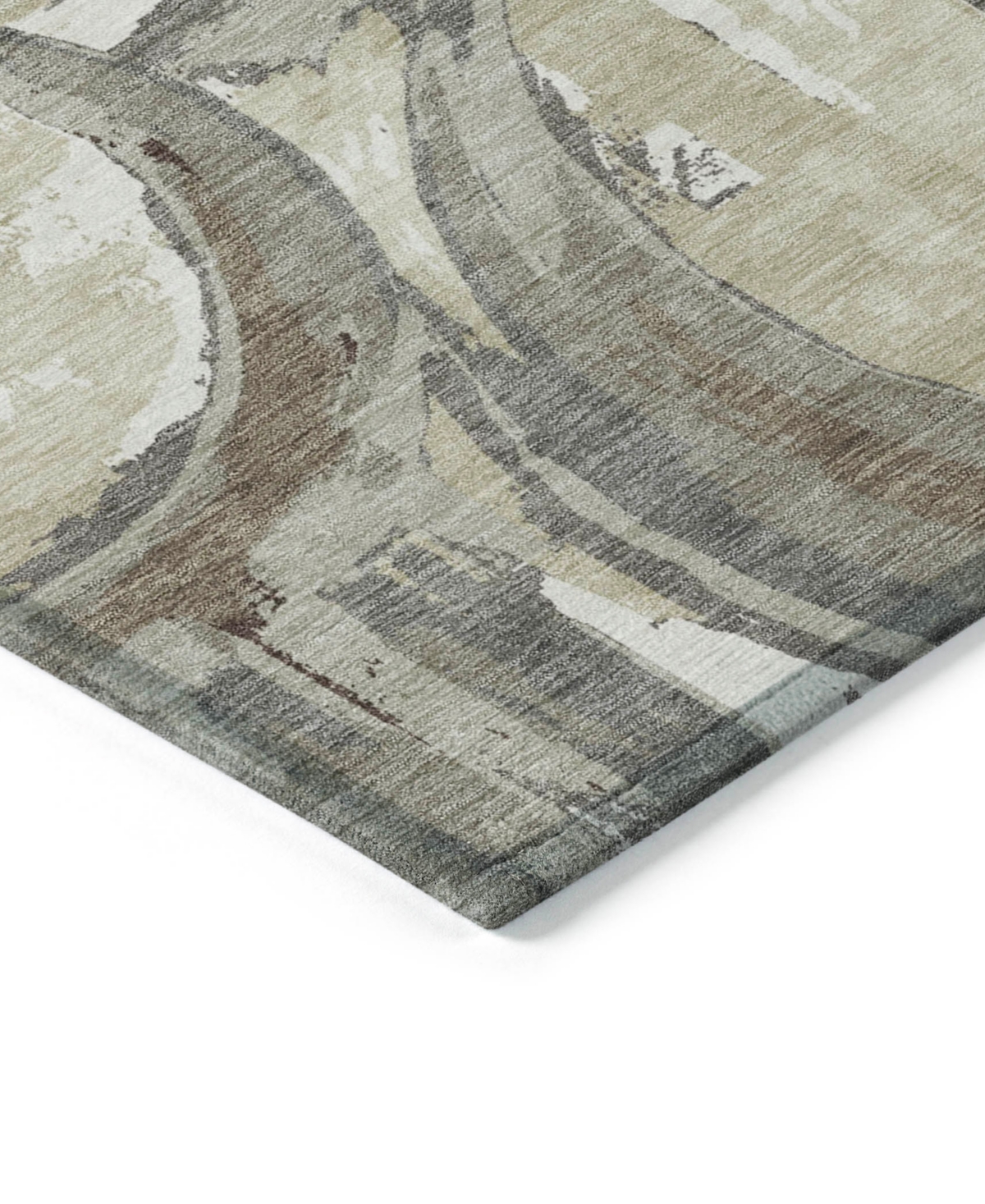 Addison Chantille Acn855 9'x12' Area Rug In Tan