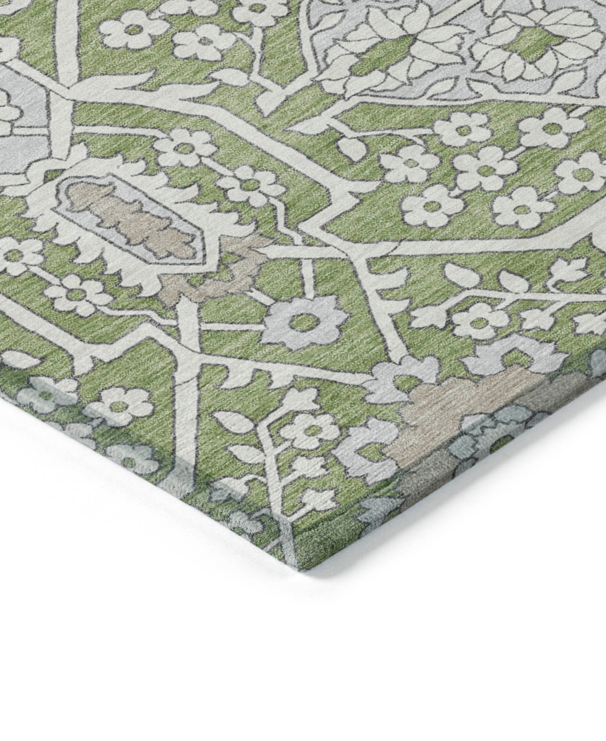 Addison Chantille Acn863 8'x10' Area Rug In Sage