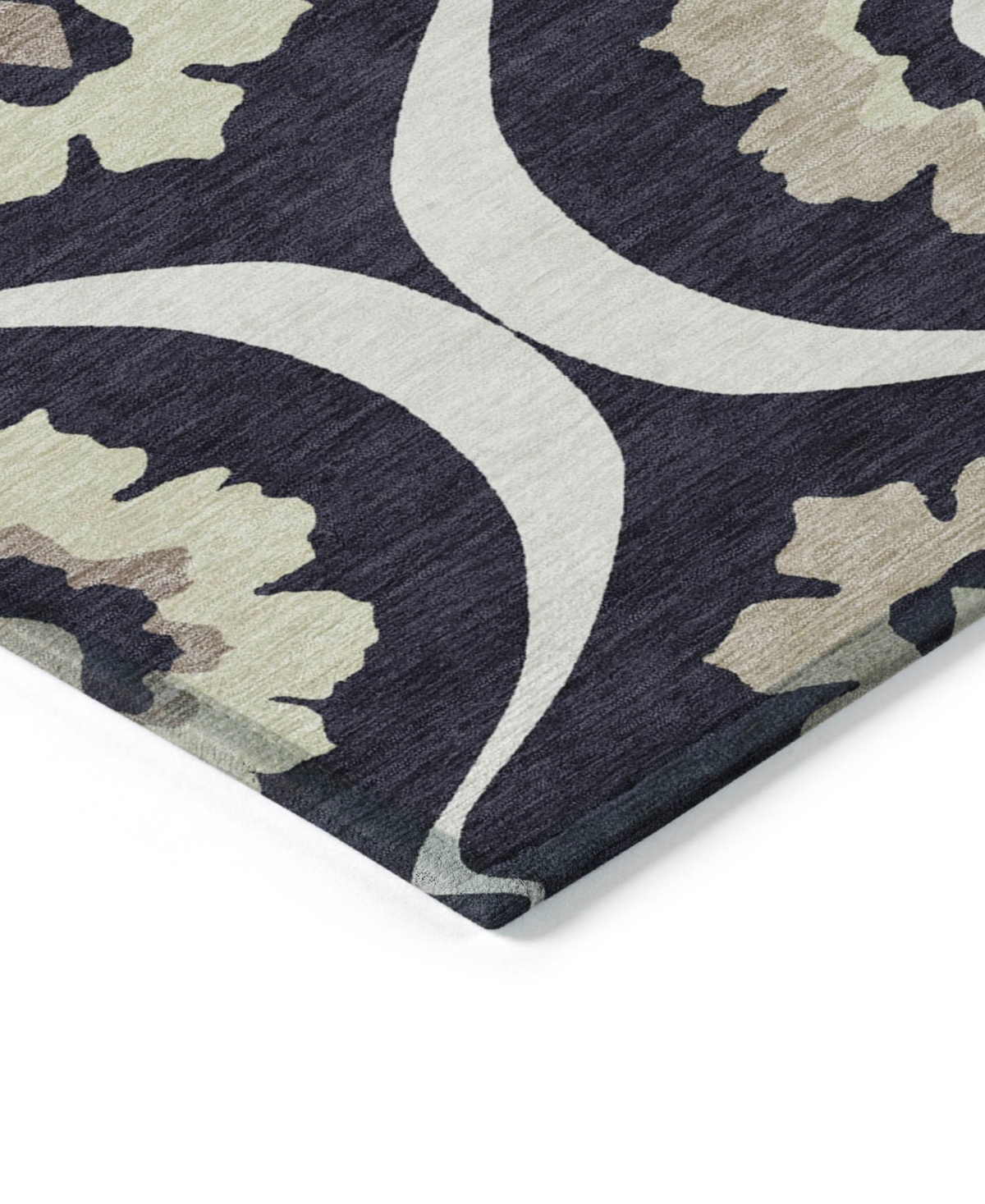 Addison Chantille Acn858 8'x10' Area Rug In Black