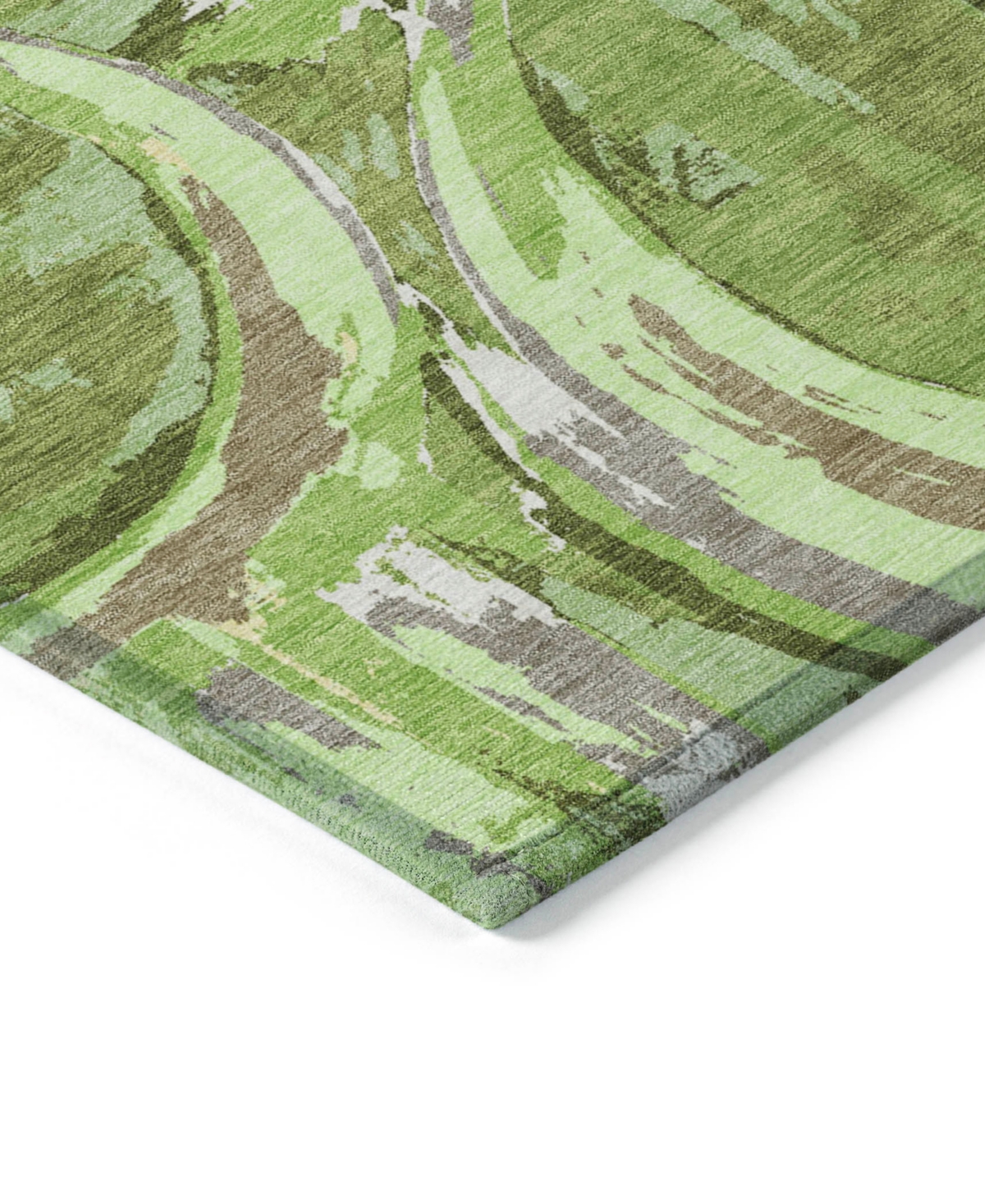 Addison Chantille Acn855 8'x10' Area Rug In Green