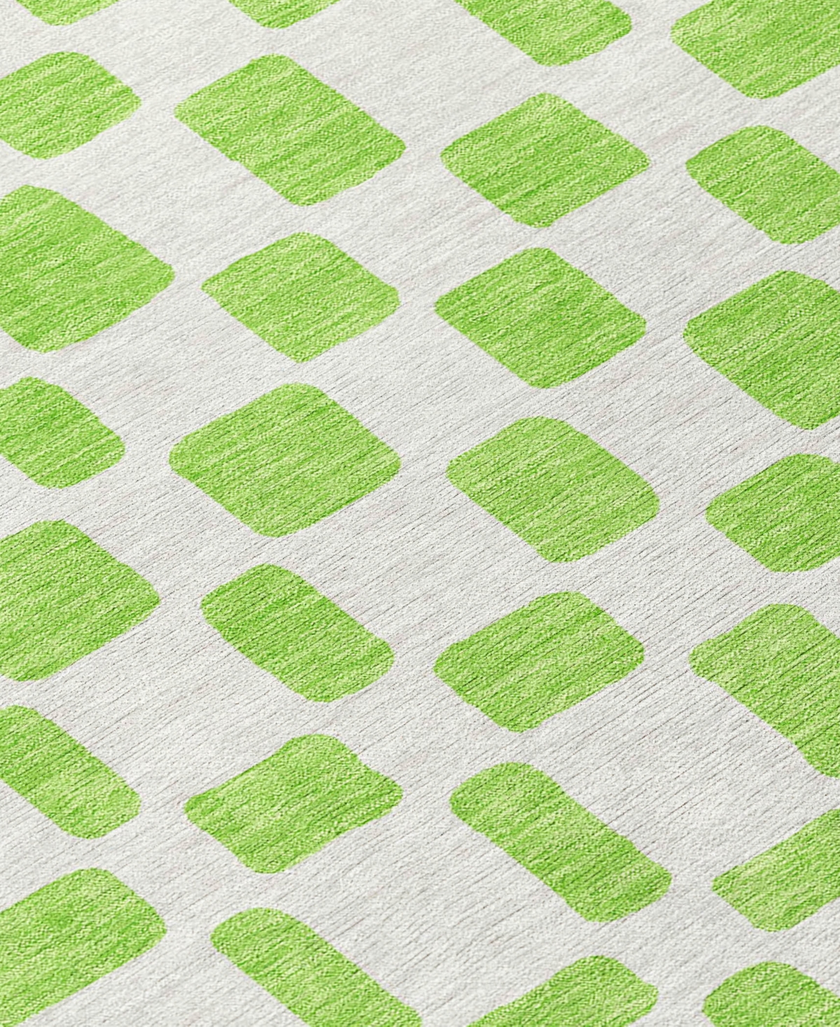 Addison Chantille Machine Washable Acn871 5'x7'6" Area Rug In Lime
