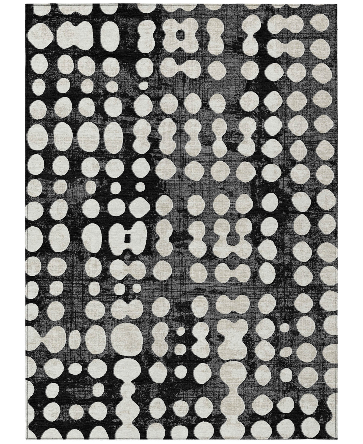 Addison Chantille Acn869 5'x7'6" Area Rug In Black