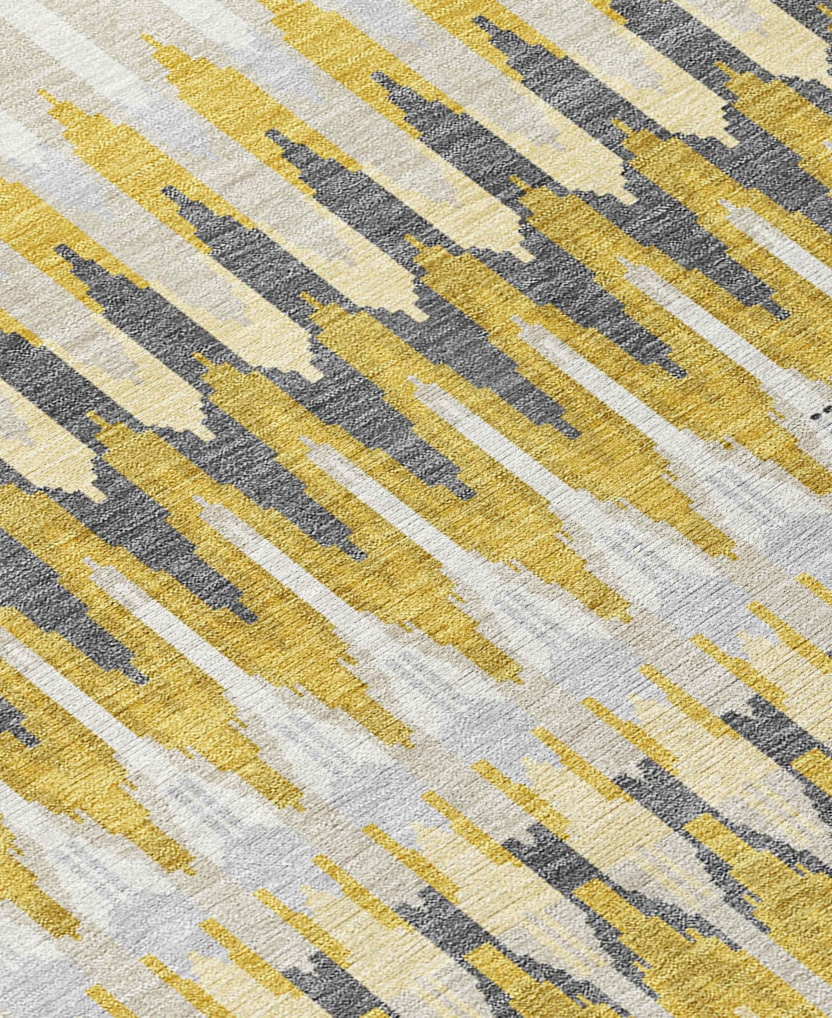 Addison Chantille Acn860 5'x7'6" Area Rug In Gold