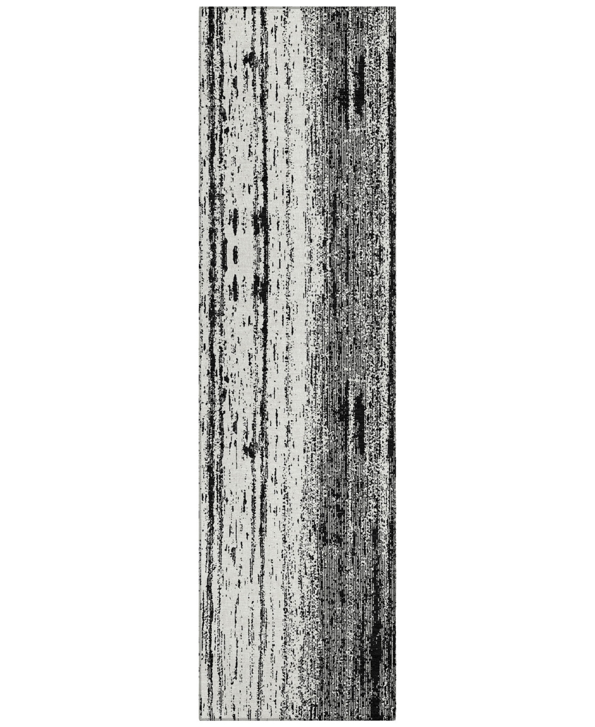 Addison Chantille Acn861 2'3"x7'6" Runner Area Rug In Black