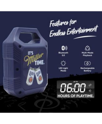 Mini Party Speaker with LED Lights and FM Radio