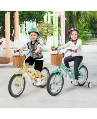 Slickblue 4–7 Year Old Kids Bicycle with Bell, Reflectors, and Adjustable Height Features