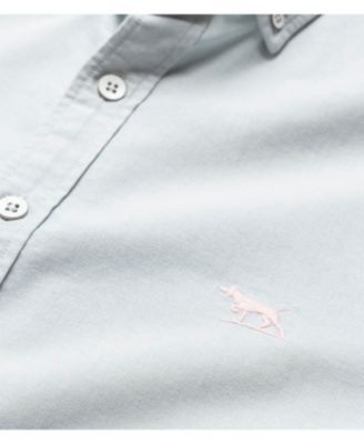 Men's Oxford Long Sleeve Sports Fit Cotton Shirt