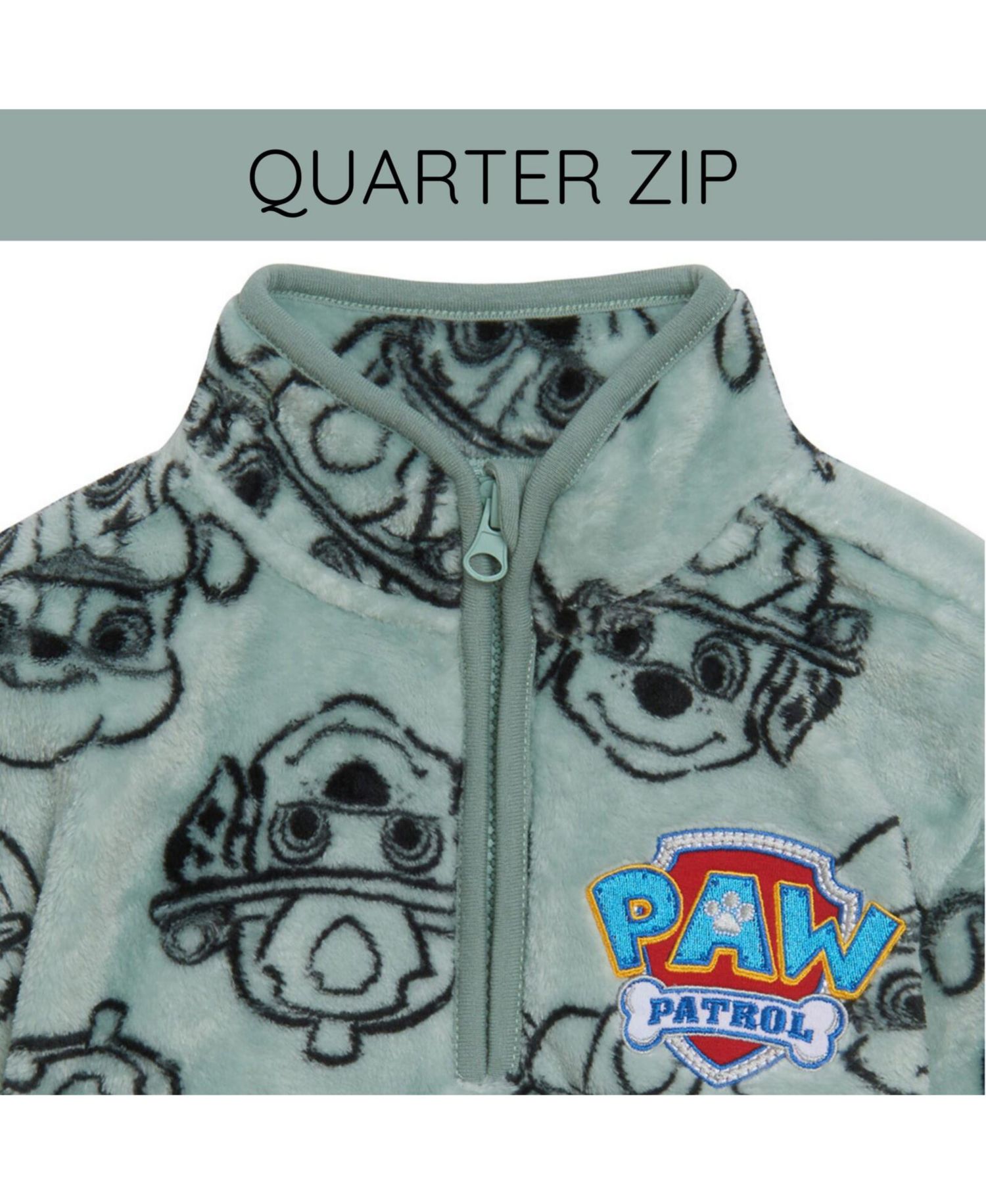 Boys Half Zip Woobie Sweatshirt