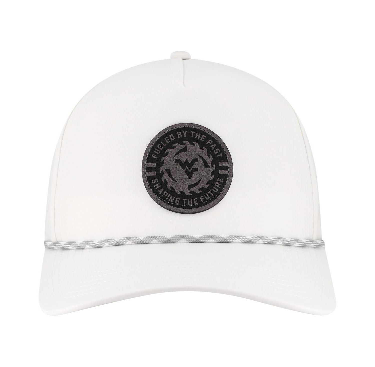 Men's White West Virginia Mountaineers Built on Bravery Caddy Adjustable Hat