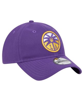 Men's and Women's Purple Los Angeles Sparks Core Logo 9TWENTY Adjustable Hat