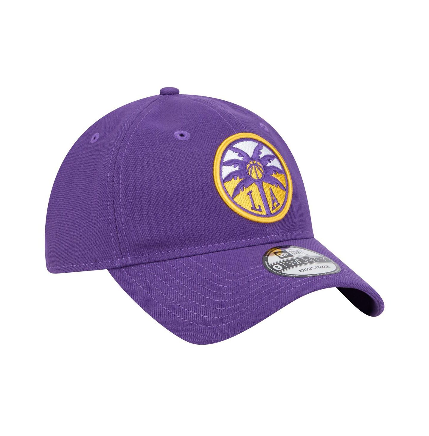 Кепка New Era Purple Los Angeles Sparks Core Logo 9TWENTY Adjustable Hat — фото 2
