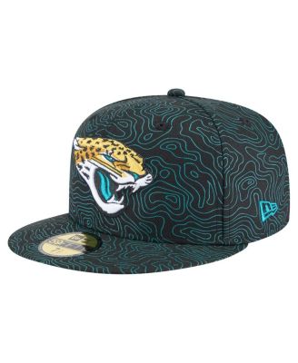New Era - Men's Black Jacksonville Jaguars Geo 59FIFTY Fitted Hat