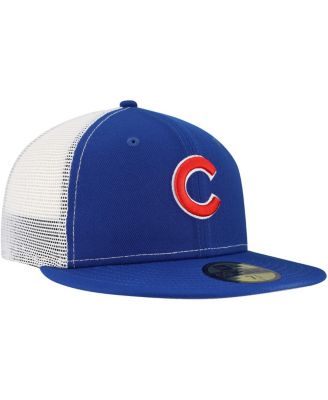 Men's Royal Chicago Cubs Team Color 59FIFTY Trucker Fitted Hat