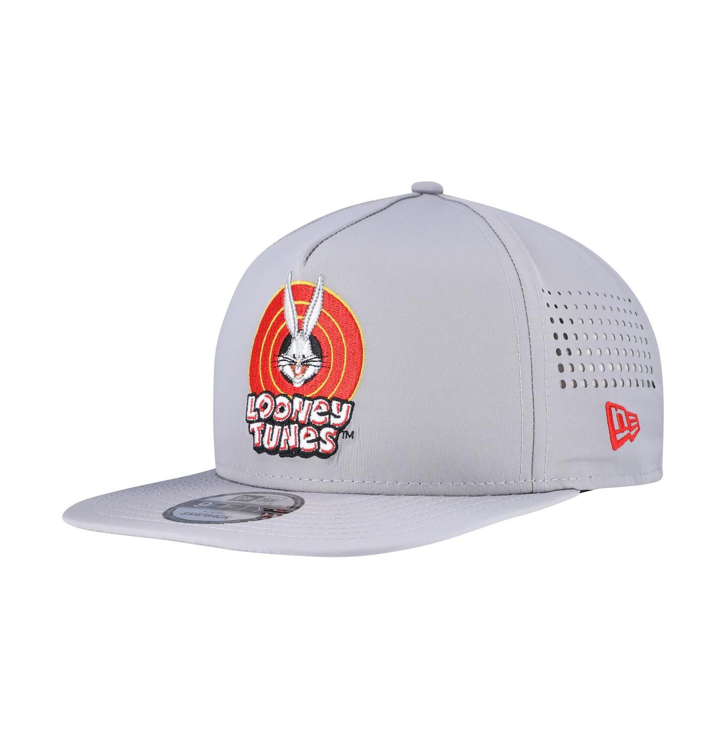 Мужская кепка New Era Gray Looney Tunes Vented 9FIFTY Snapback Hat — фото 1